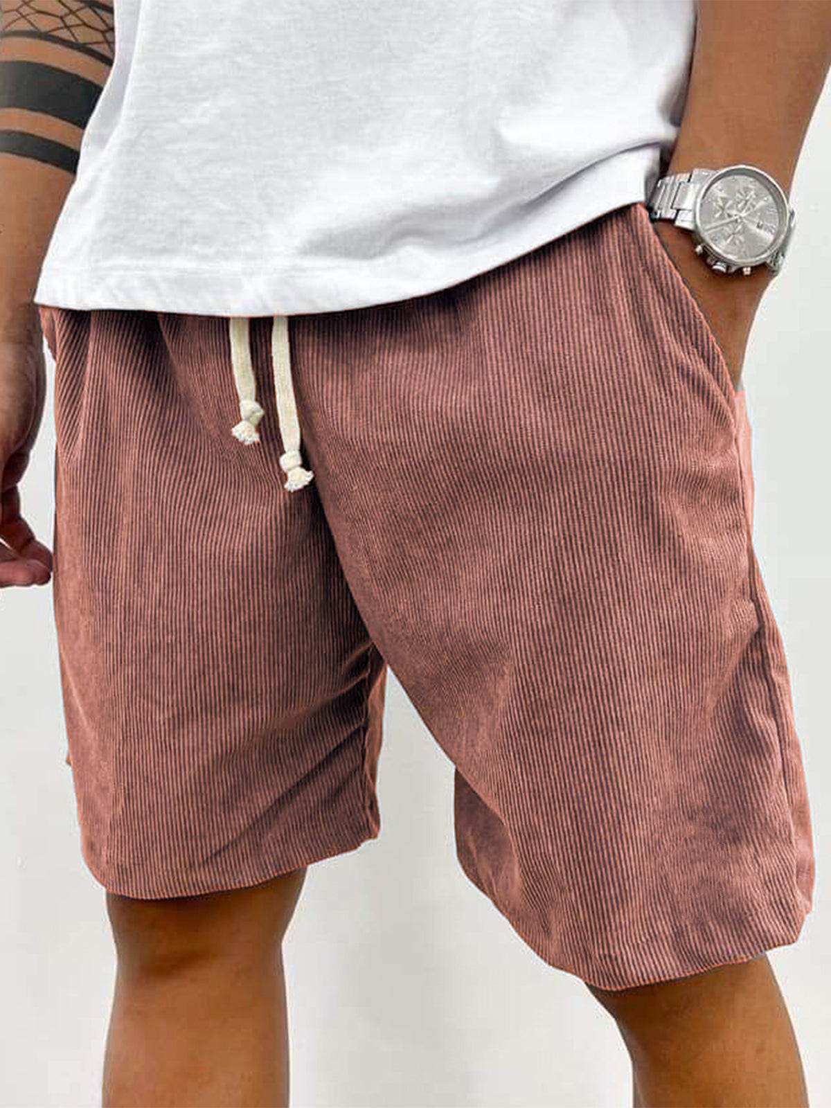NOBA Corduroy Stretch Shorts