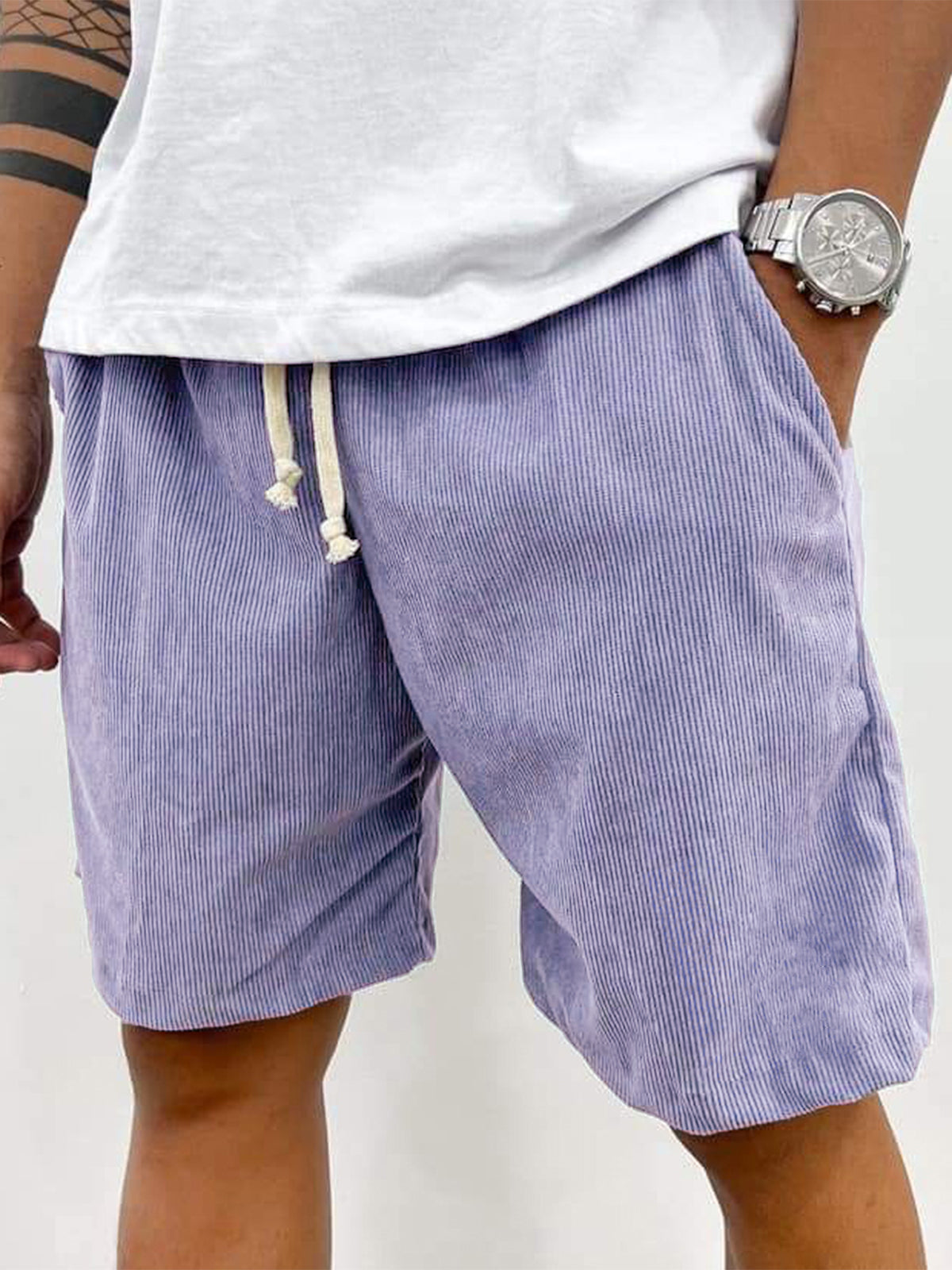 NOBA Corduroy Stretch Shorts
