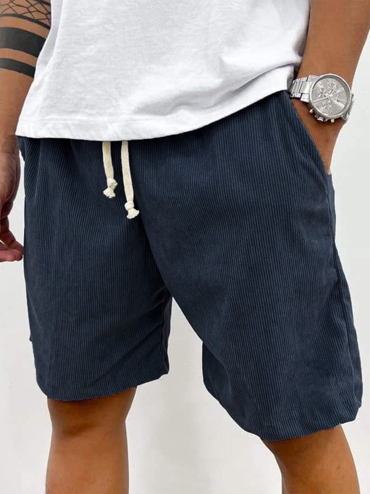 NOBA Corduroy Stretch Shorts