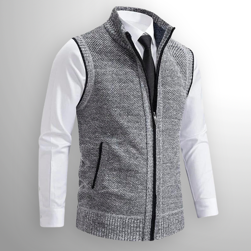 NOBA Full-Zip Sweater Vest